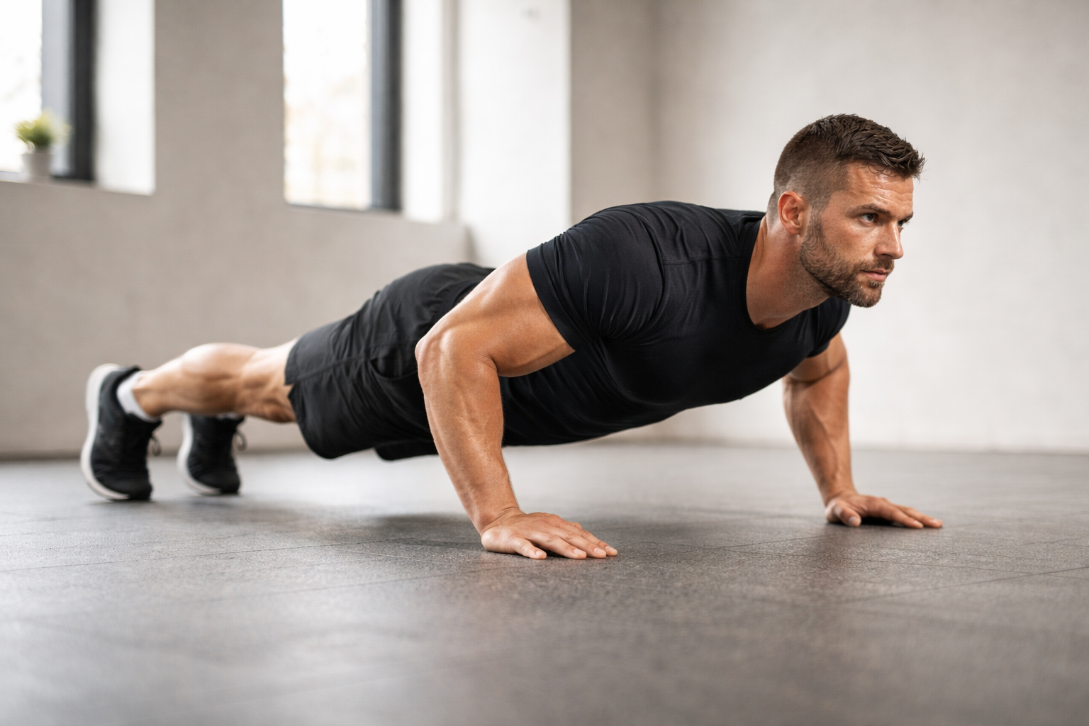 pompes exercice poids du corps pour renforcer le haut du corps