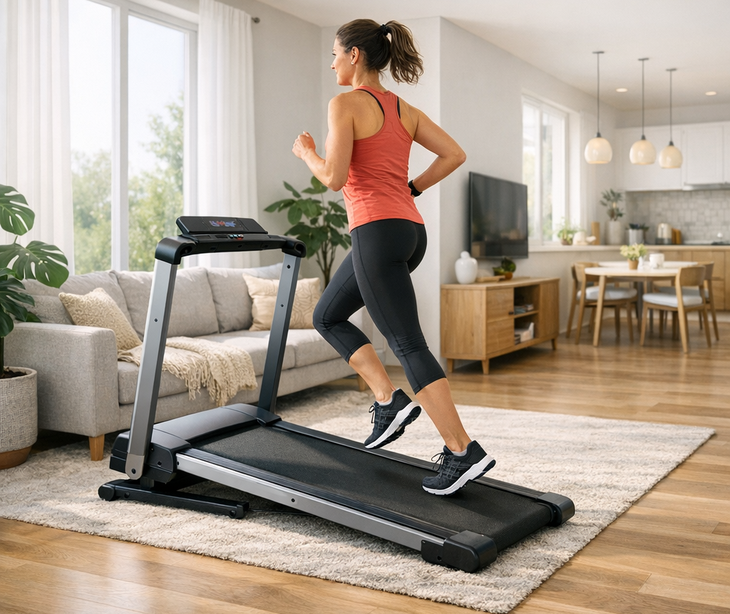 PASYOU PT50 tapis de course pliable inclinable 16 km/h
