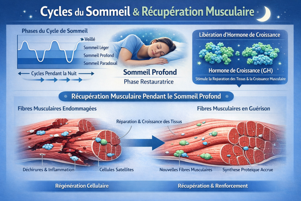 sommeil-recuperation-musculaire-hormone-croissance