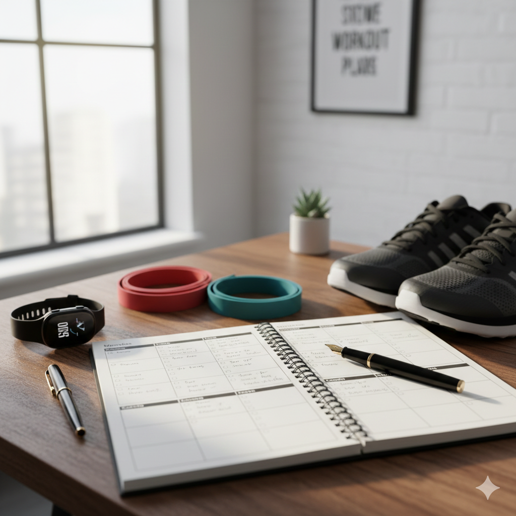 Exemple de programme d’entraînement équilibré sur la semaine