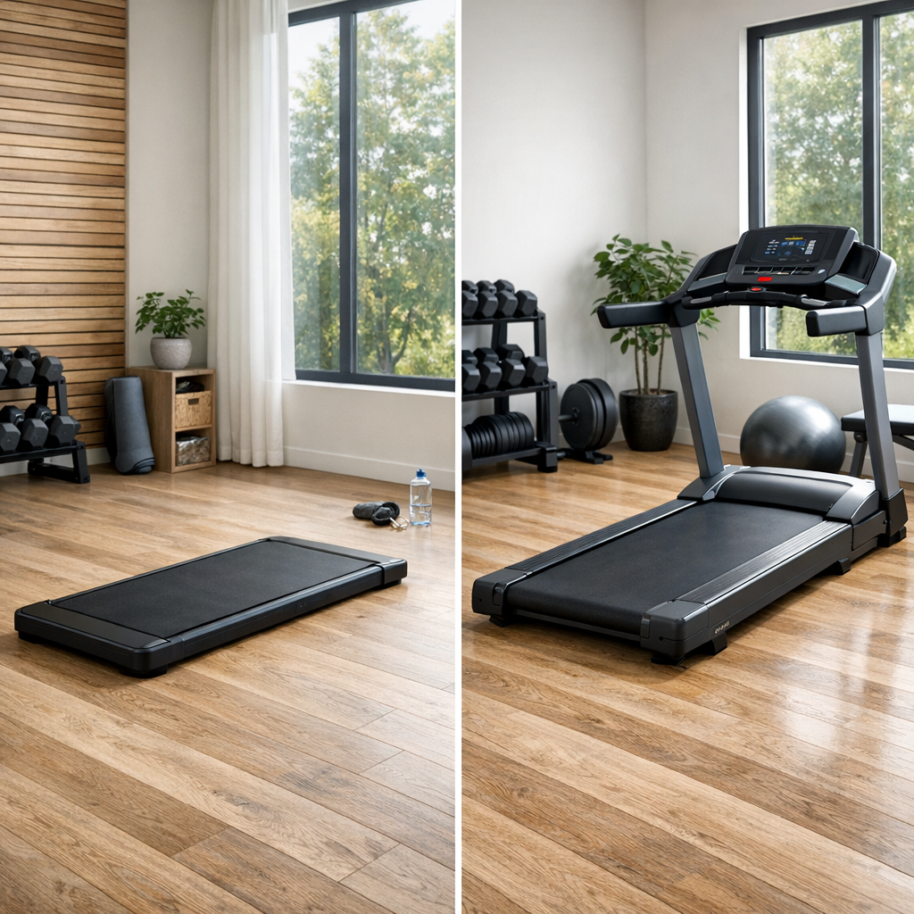 Walking pad vs tapis de course — quelle différence choisir 2026