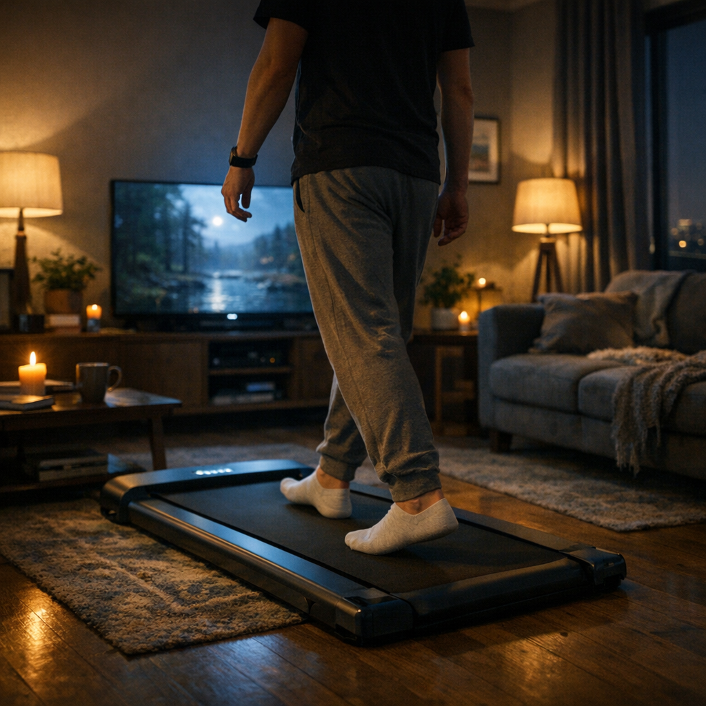 Walking pad silencieux appartement utilisation nocturne