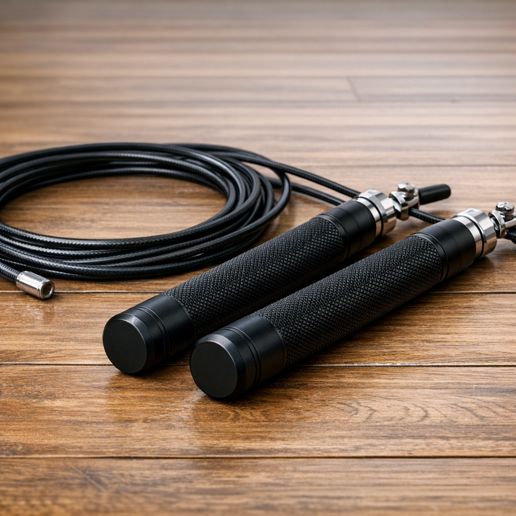 Speed rope câble acier roulements à billes crossfit double-unders