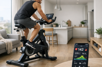 MERACH vélo appartement app FantomFite silencieux 25dB