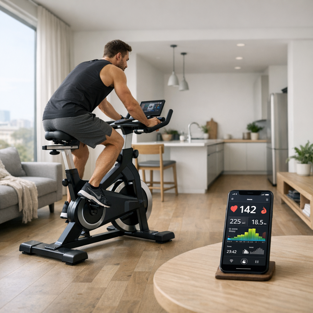 MERACH vélo appartement app FantomFite silencieux 25dB avis 2026